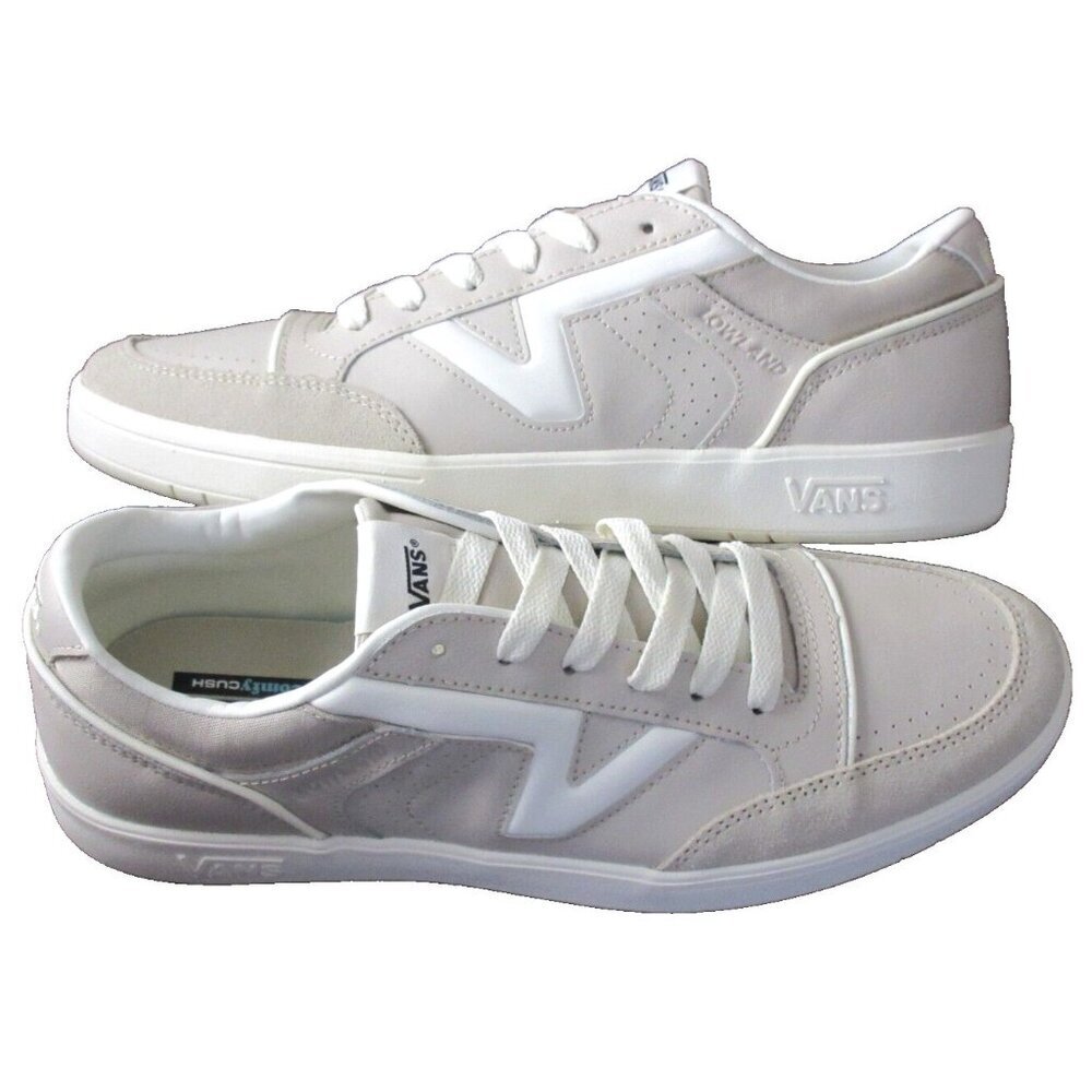Vans Men's Lowland Cc Jmp R Court French Oak Leather Skate Shoes Sizes NIB - Picture 2 of 5